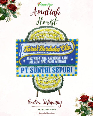 Papan Bunga Duka di Teluk Binjai
