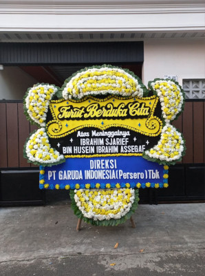 Papan Bunga Duka di Teluk Binjai